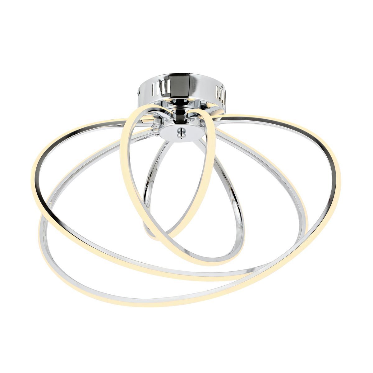 Varna 4lü Plafonyer Avize Krom