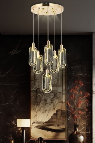 Beste 6lı Tepsili Gold Eskitme