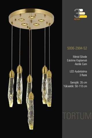 Tortum 6lı Tepsili Lak Eskitme