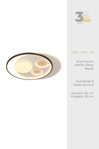Oscar Plafonyer Led Avize