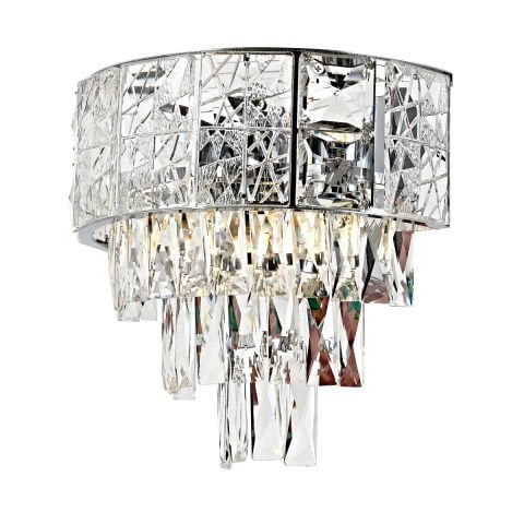 Bilge 2li Aplik Krom