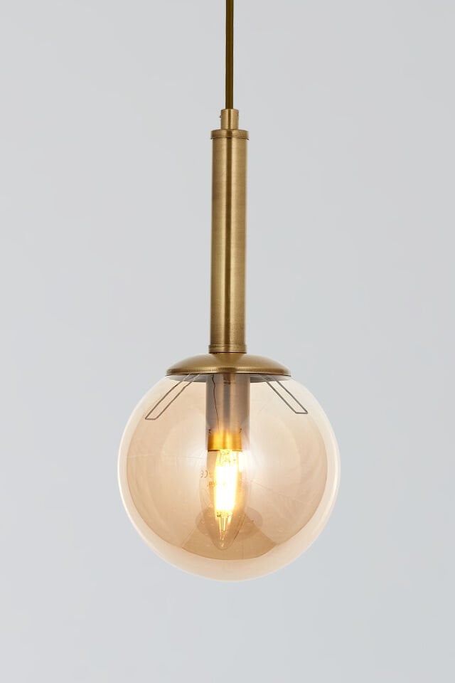 Helyum Tekli Sarkıt Avize Eskitme