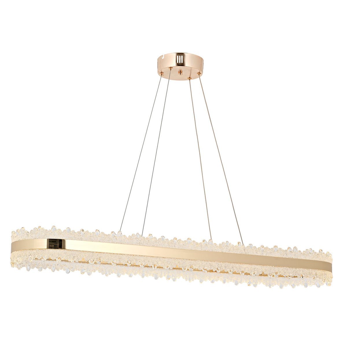 Ares Yemek Masası Avize Gold