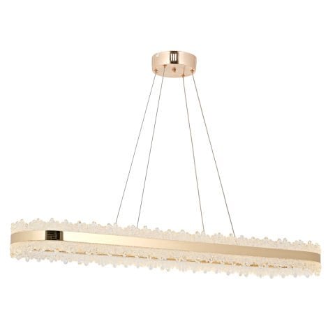 Ares Yemek Masası Avize Gold