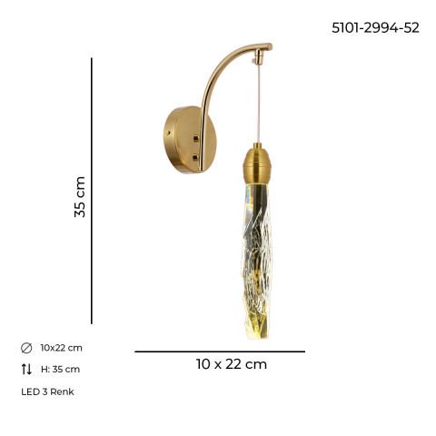 Tortum Tekli Aplik Lak Eskitme