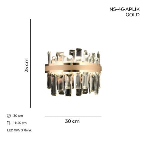 NS-46 Aplik Gold