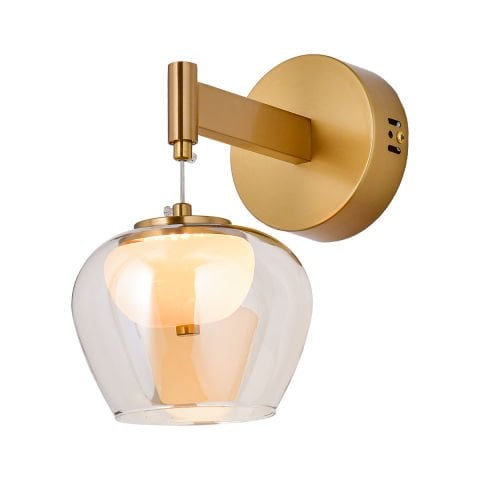 Şakayık Ledli Aplik Eskitme