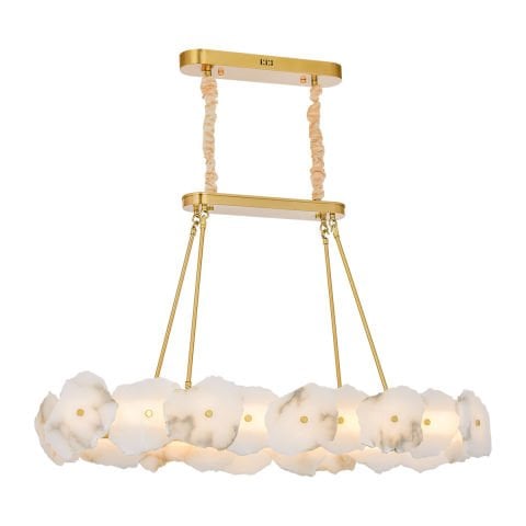 Stone 90cm Mermer Avize Eskitme