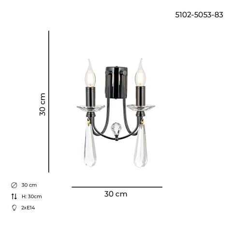 Prenses 2li Aplik Platin