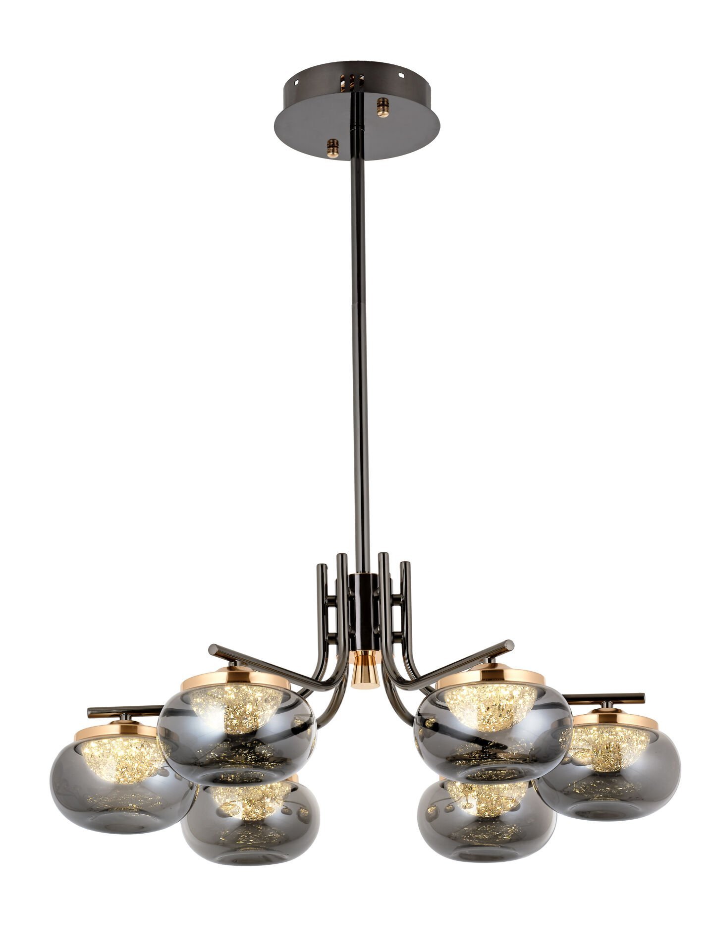 Zenoa 6lı Avize Platin