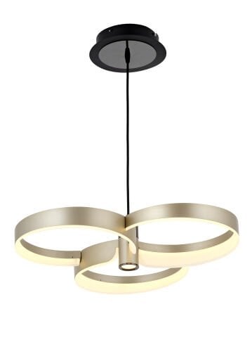 Wisla 3lü Sarkıt Avize Siyah-Bej