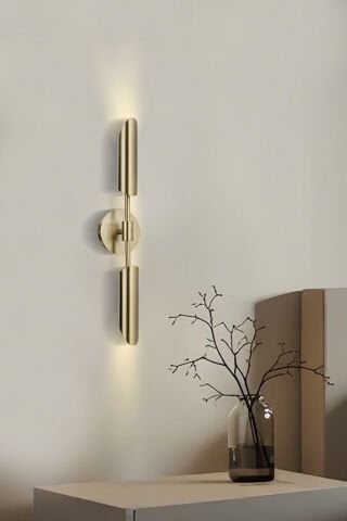 Olimpiyat 2li Şarjlı Aplik Brass