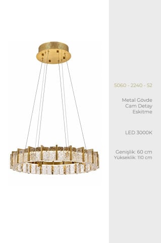 Minka 60lık Avize Eskitme