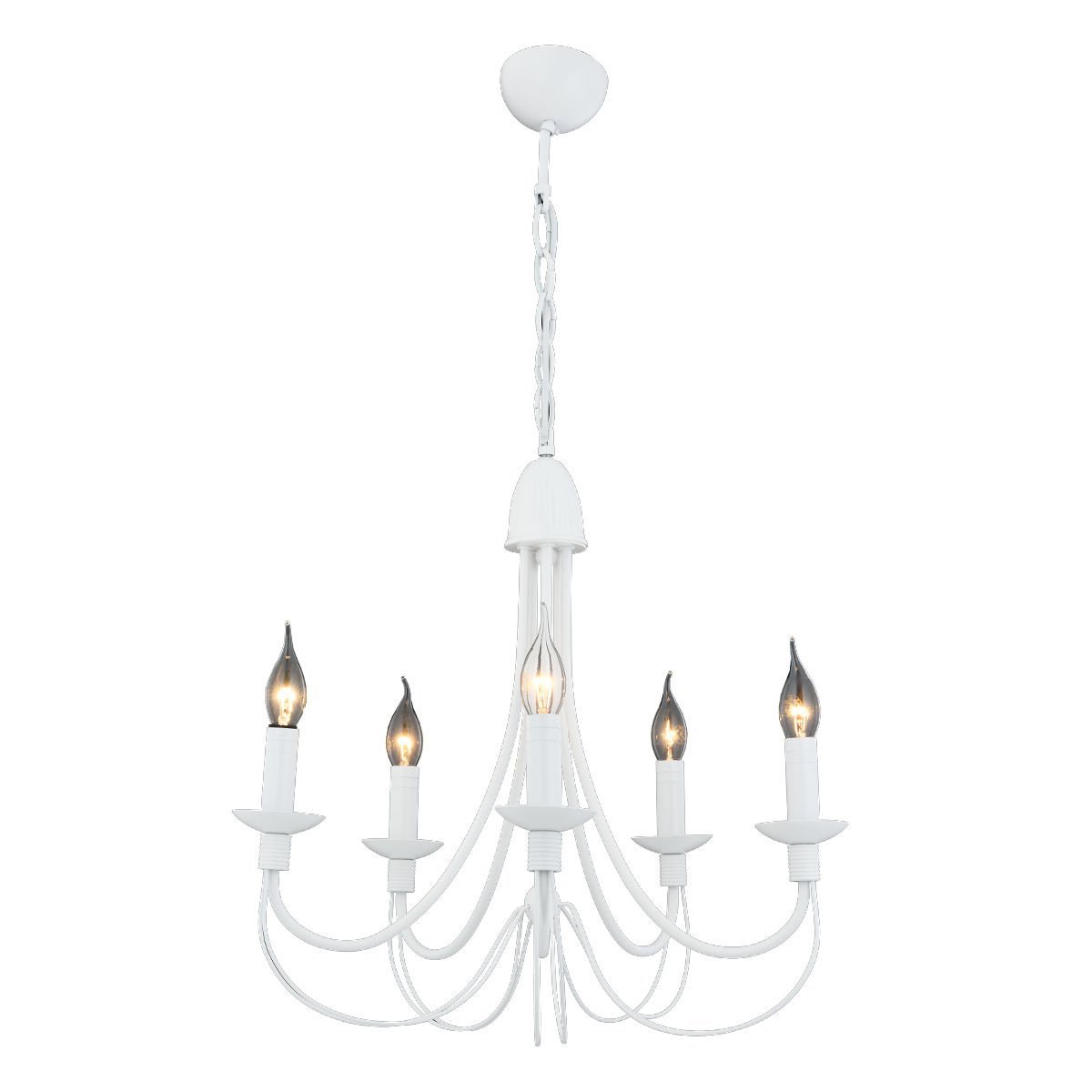 Darya 5 li Avize Texture Beyaz