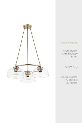 Boldi 3lü Çemberli Brass