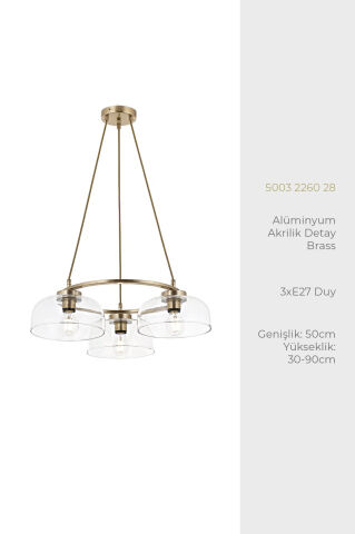 Boldi 3lü Çemberli Brass