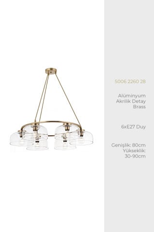 Boldi 6lı Çemberli Brass