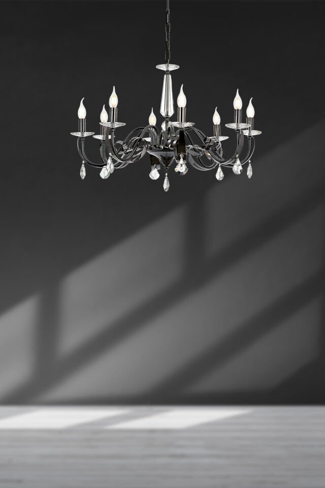 Karlen 8 li Modern Avize Platin