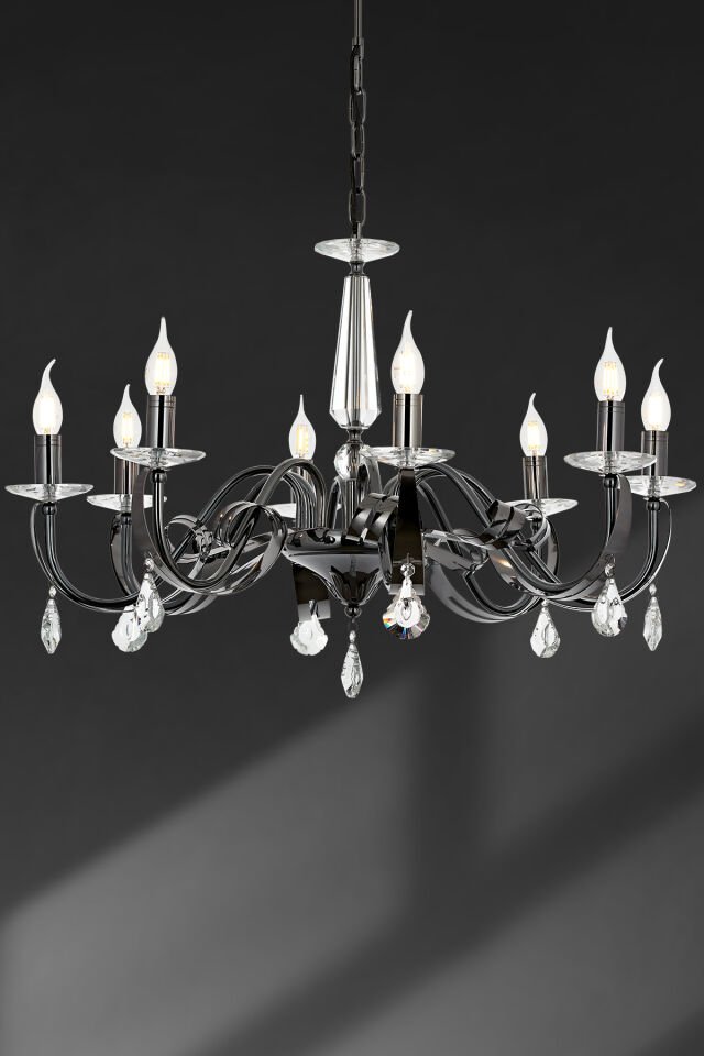 Karlen 8 li Modern Avize Platin