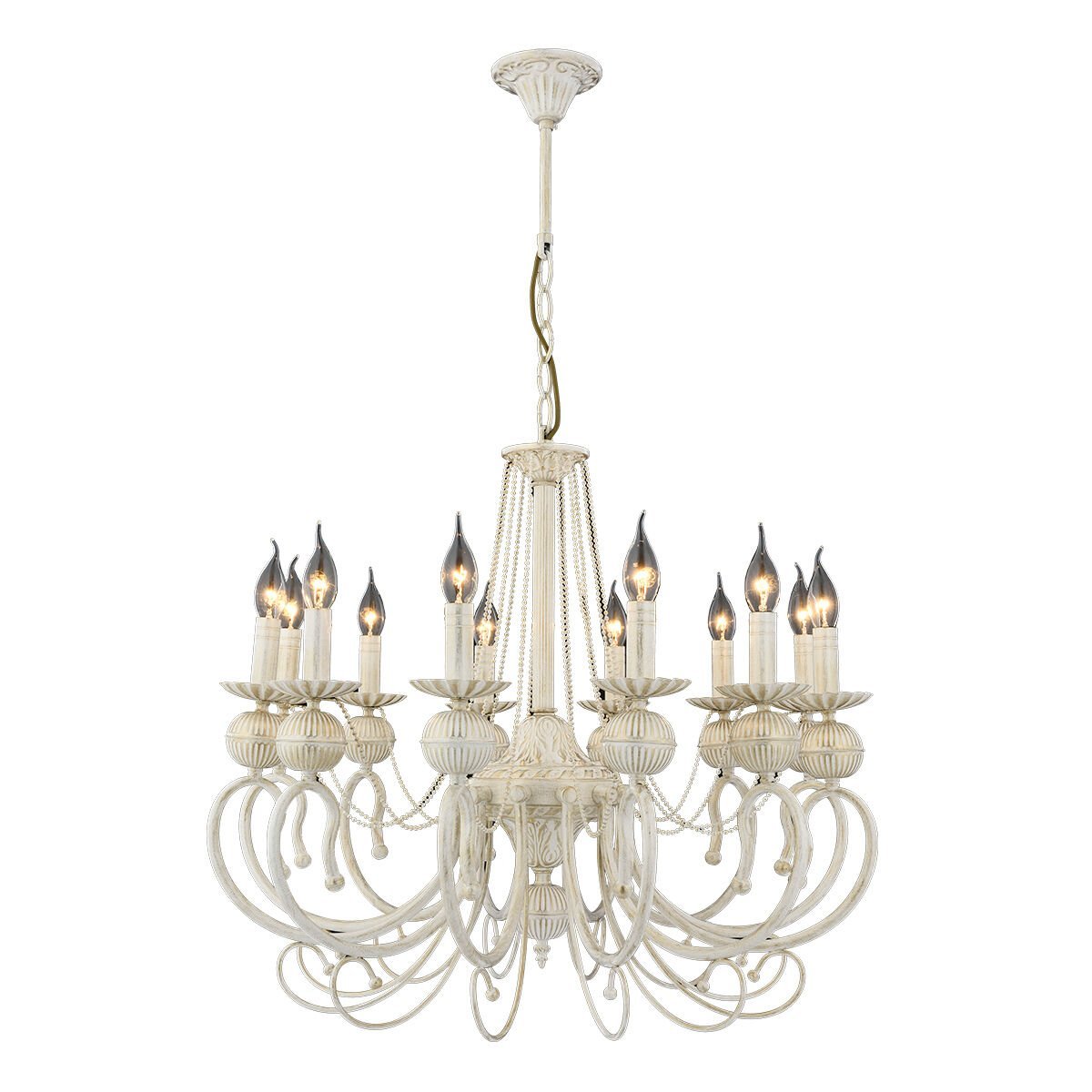 Kaşgar 12 li Avize Kemik