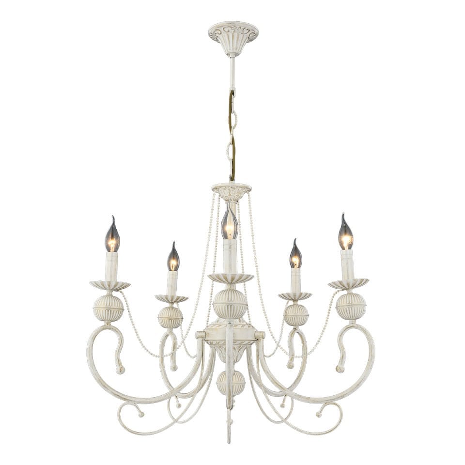 Kaşgar 5 li Avize Kemik