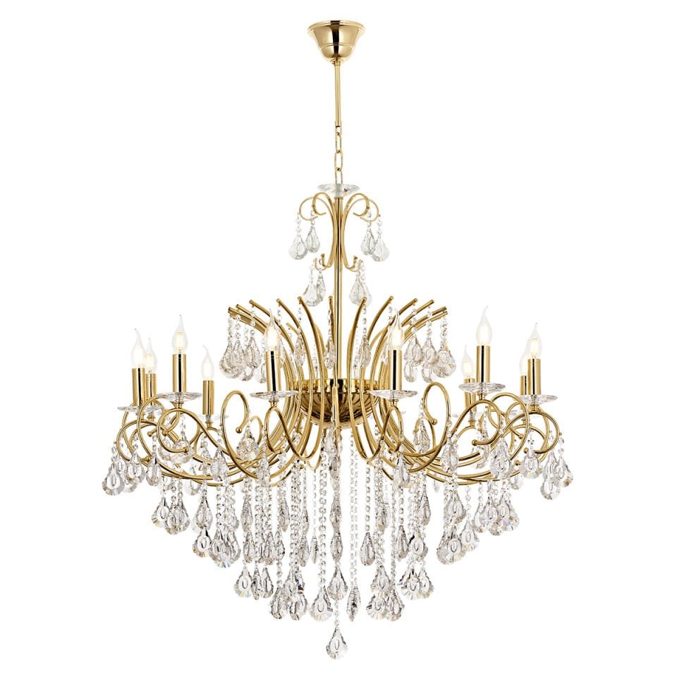 Lilya 12 li Avize Sarı