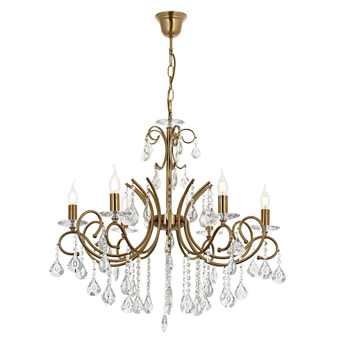 Lilya 6 lı Avize Eskitme