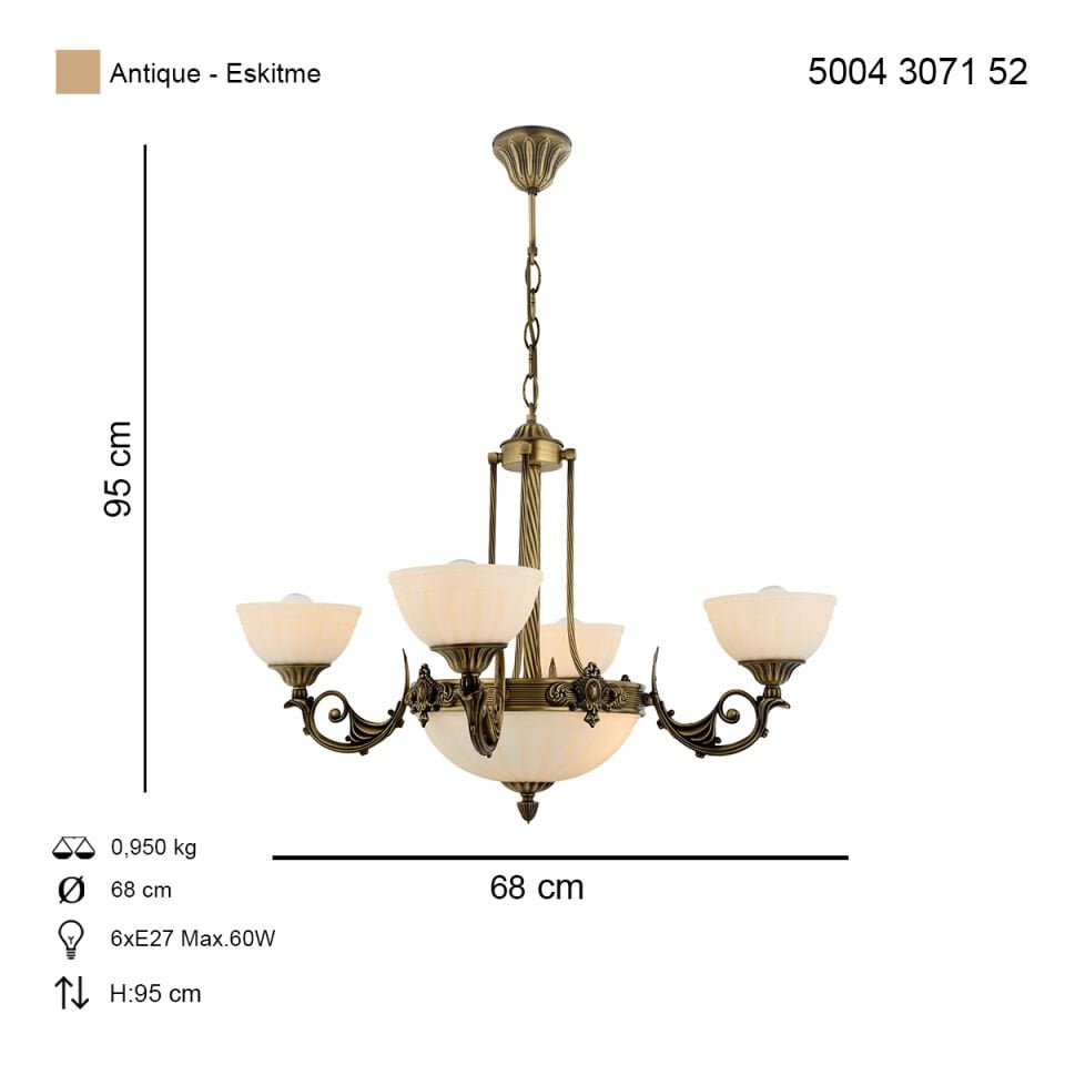 Mass 4 lü Avize Eskitme