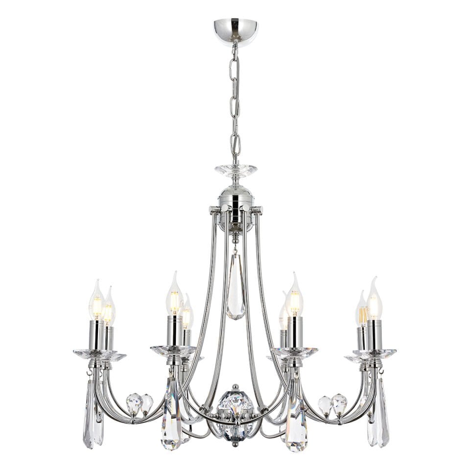 Prenses 8 li Avize Krom