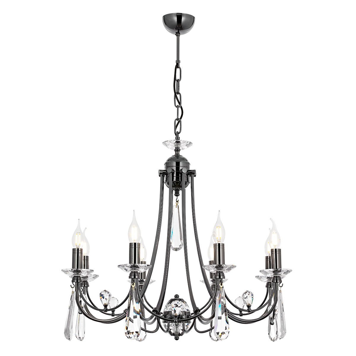 Prenses 8 li Avize Platin