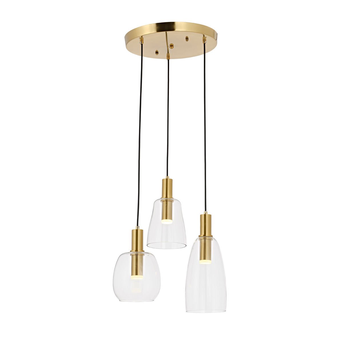 Akçay 3lü Tepsili Avize Eskitme