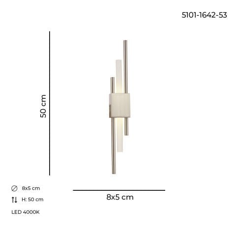 Akrilikli Aplik Nikel