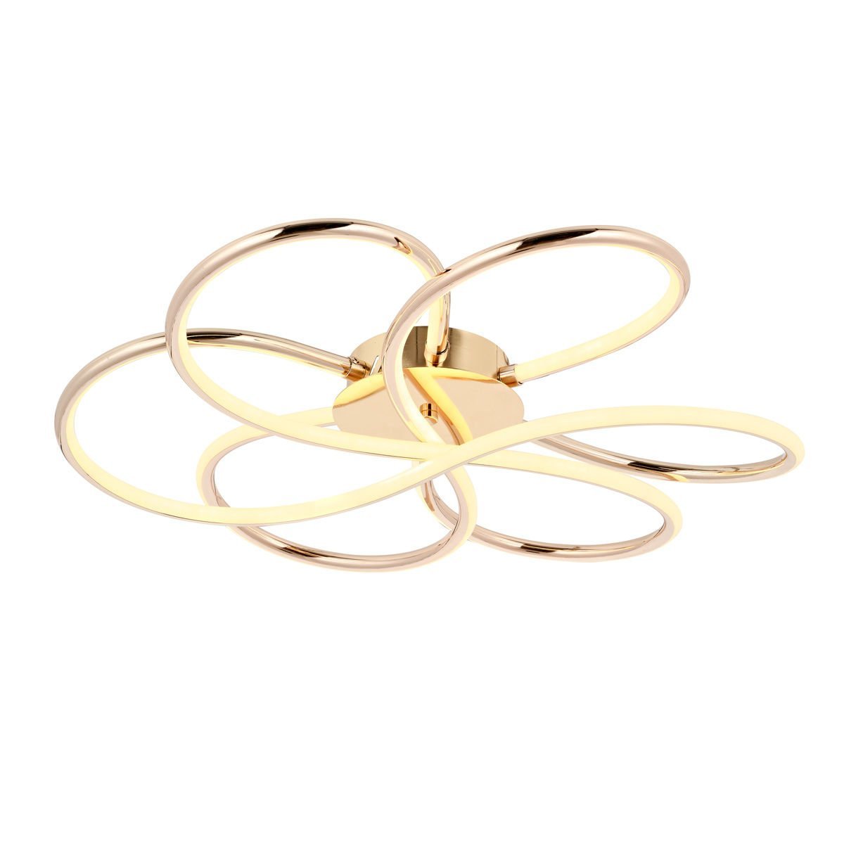 Alviya Tekli Sarkıt Avize Gold