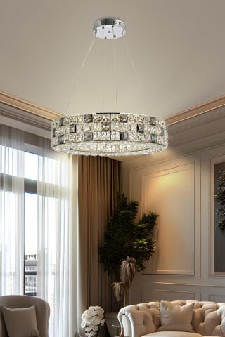 Arin 60lık Avize Krom