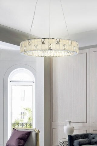 Asır 50lik Avize Krom