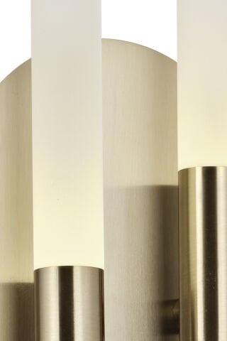 Bat 2li Tekli Aplik Brass