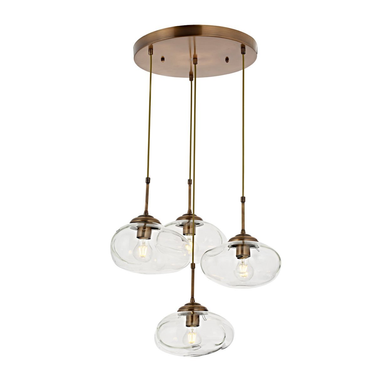 Bulut 4lü Tepsili Avize Eskitme