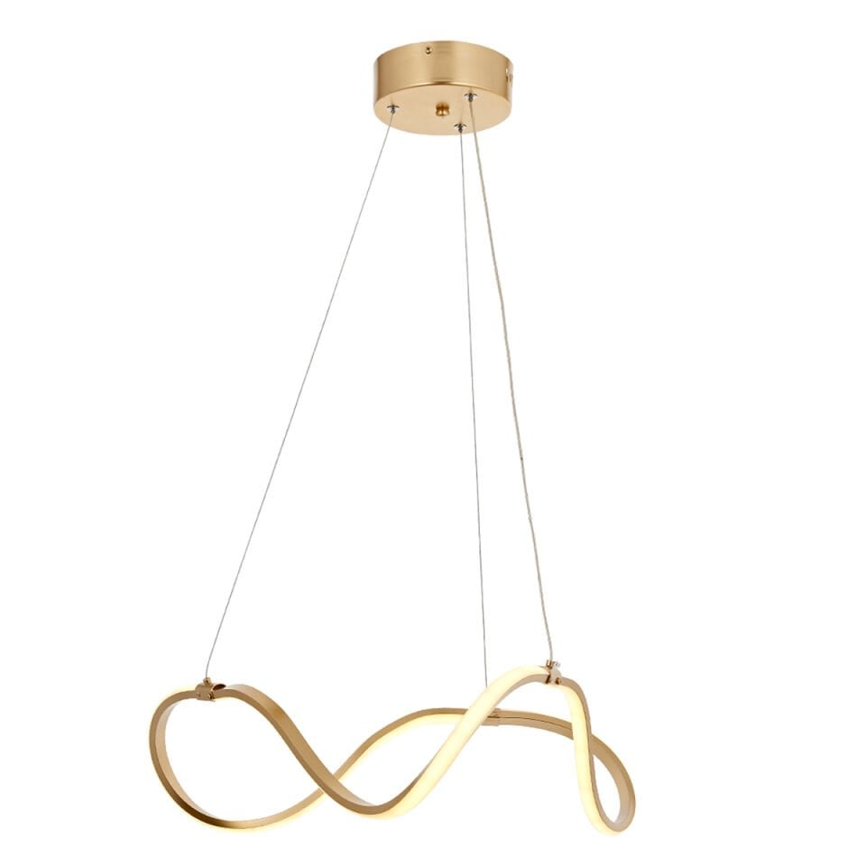 Burgaz Tekli Ledli Avize Ceren Sarısı