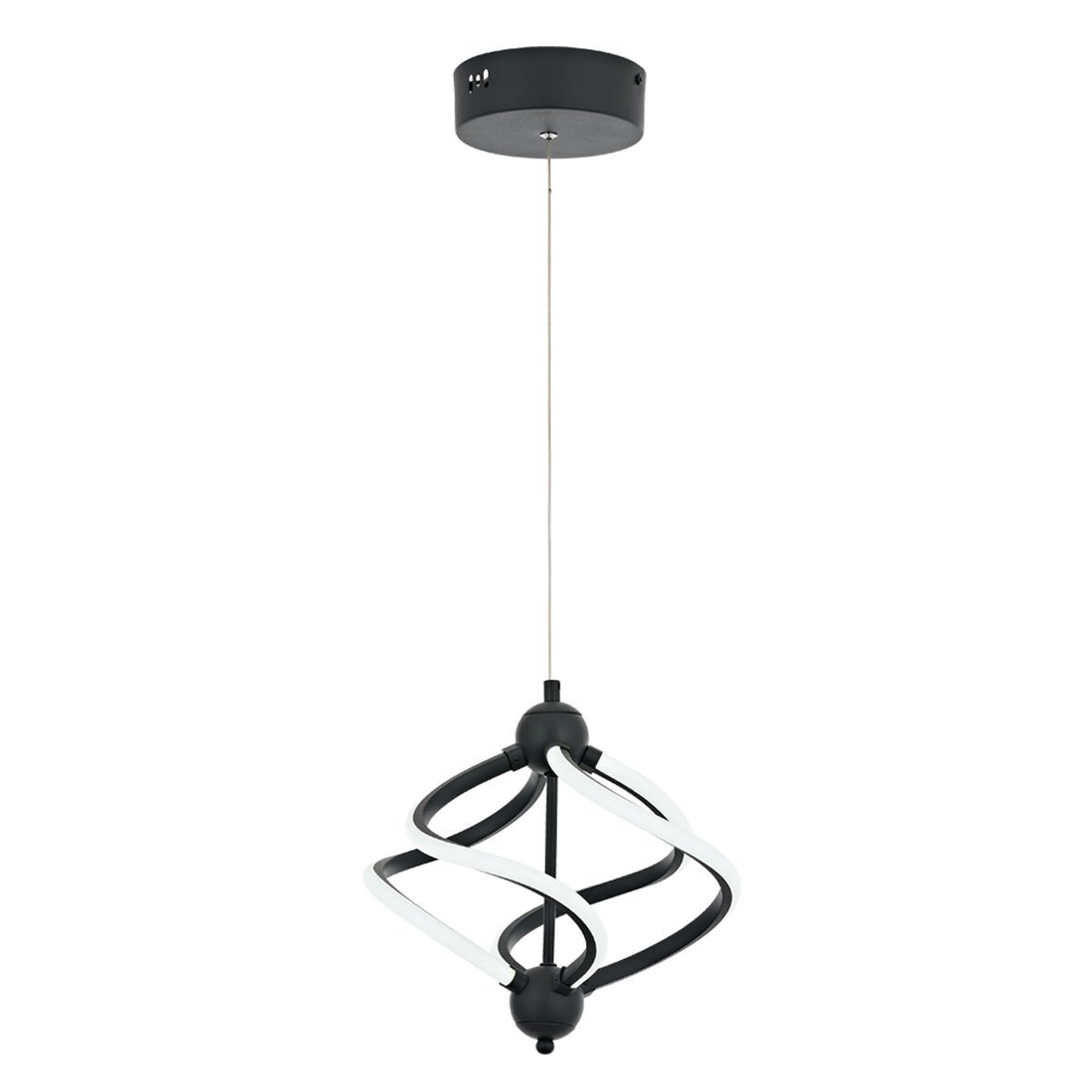 Ravena Tekli Ledli Avize Antrasit