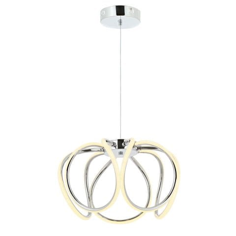 Lina Tekli Sarkıt Avize Krom