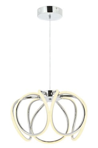 Lina Tekli Sarkıt Avize Krom