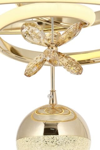 Mila Tekli Sarkıt Avize Gold