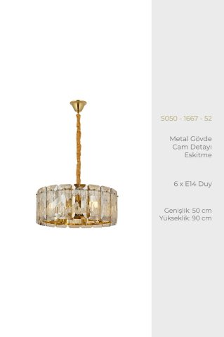 Pera 50lik Klasik Avize Eskitme