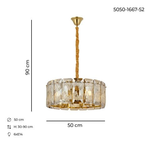 Pera 50lik Klasik Avize Eskitme