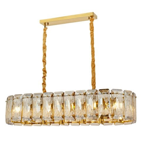 Pera 100*35 Yemek Masası Klasik Avize Eskitme