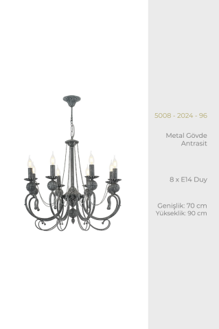 Kaşgar 8li Antrasit